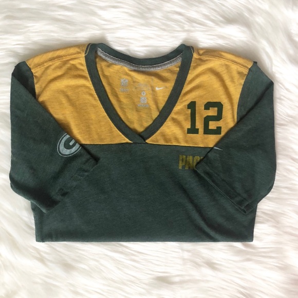 Aaron Rodgers Nike V-neck Tee - Picture 5 of 6